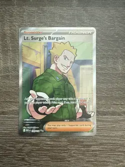 Lt. Surge's Bargain - 170/132 - ME01 - Mega Evolution Near Mint Card - Image 1