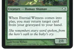 Eternal Witness (Foil) 86/165 Fifth Dawn 2004 (5DN) Lightly Played LP MTG Magic - Image 4