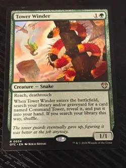 Tower Winder Commander: Outlaws of Thunder Junction Regular - Image 1