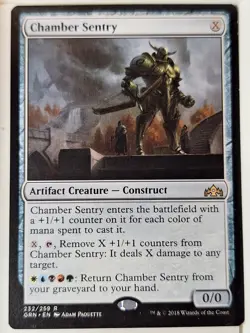 Chamber Sentry - Guilds of Ravnica - Magic the Gathering MTG Nice! - Image 1