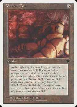 Voodoo Doll [Chronicles] Magic MTG - Image 1