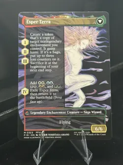 Terra, Magical Adept (Grading Ready) (Borderless) MTG:FIN #0323 Non-Holo - Image 3