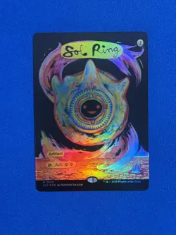 SOL RING FOIL MTG MAGIC THE GATHERING SECRET LAIR ENCYCLOPEDIA 0019 - Image 1