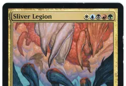 Sliver Legion 158/180 Future Sight 2007 (FUT) Heavily Played HP Rare MTG Magic - Image 3