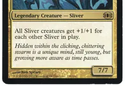 Sliver Legion 158/180 Future Sight 2007 (FUT) Heavily Played HP Rare MTG Magic - Image 4