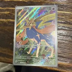 Pokemon Phantasmal Flames PFL EN Zacian - 100/094 IR NM English - Image 1