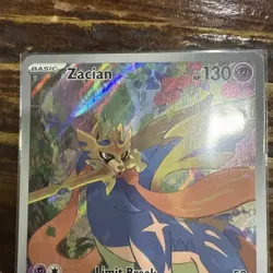 Pokemon Phantasmal Flames PFL EN Zacian - 100/094 IR NM English - Image 2