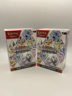 Lot of 2 Pokemon TCG Prismatic Evolutions Booster Bundles! Sealed & Ships Fast! - Image 1