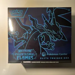 Pokemon TCG Phantasmal Flames Pokemon Center ETB Elite Trainer Box x2 New Sealed - Image 1