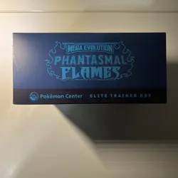 Pokemon TCG Phantasmal Flames Pokemon Center ETB Elite Trainer Box x2 New Sealed - Image 3