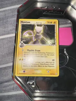 Pokemon TCG Mewtwo EX Holon Phantoms 24/110 Regular Rare - Image 1