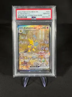 Alakazam ex 201/165 Special Illustration Rare PSA 10 Pokemon Scarlet Violet 151 - Image 1
