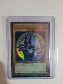 Dark Magician 25th-EN001 Ultra Rare Yugioh NM Battle of Chaos 1st Edition Foil - Image 1