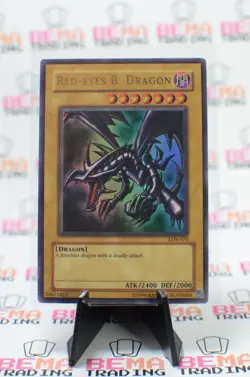 Red-Eyes B. Dragon LOB-070 The Legend of Blue Eyes White Dragon... - Image 1