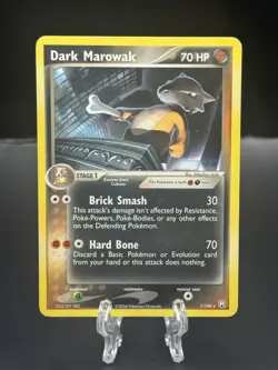 Pokemon Card - Dark Marowak EX Team Rocket Returns 7/109 Non Holo - Image 1