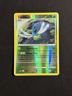 Pokemon Yanma Shiny Reverse Holo Card SH9-12 Supreme Victors - Image 1