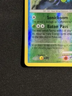 Pokemon Yanma Shiny Reverse Holo Card SH9-12 Supreme Victors - Image 2