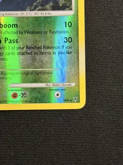 Pokemon Yanma Shiny Reverse Holo Card SH9-12 Supreme Victors - Image 3