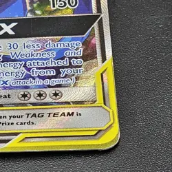 Lucario & Melmetal GX SM192 Promo Sun & Moon 2019 Pokemon Card - DAMAGED - Image 4
