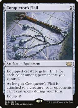 Conqueror's Flail / Flegel Eroberers - DOUBLE MASTERS 2022 - englisch (nm +) - Image 1