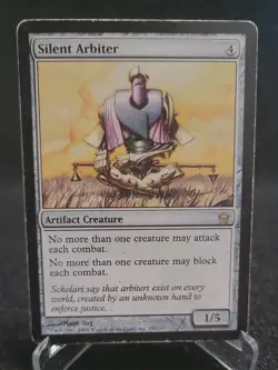 Silent Arbiter Fifth Dawn Regular Magic the Gathering MTG NM - Image 1