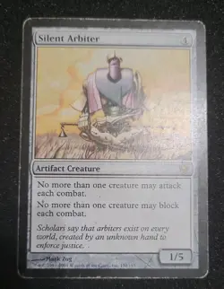 Silent Arbiter Fifth Dawn Regular Magic the Gathering MTG NM - Image 3
