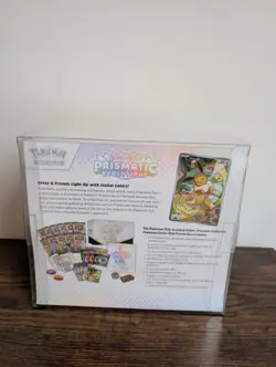 Prismatic Evolutions Pokemon Center Elite Trainer Box ETB & Case - New & Sealed - Image 3