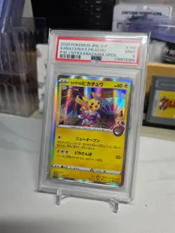 PSA 9 Kanazawa's Pikachu 144/S-P Pokemon Center Opening Japanese Pokemon - Image 1