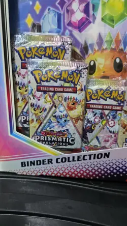 prismatic evolutions binder collection factory sealed pokemon - Image 2