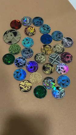 Pokemon TCG COIN LOT - Image 1