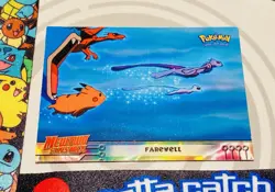 Pokemon 1998 Topps Mewtwo Strikes Back Movie FAREWELL #39 NonHolo LP - Image 3