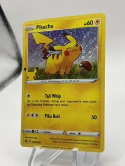 2021 Pokemon General Mills Promo Pikachu #SWSH039 - Image 3
