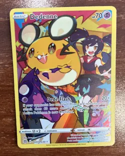 Pokemon TCG: Dedenne Sword & Shield Trainer Gallery Brilliant Stars #TG07/TG30 - Image 1