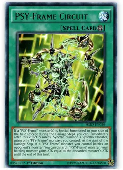 Yugioh! LP PSY-Frame Circuit - HSRD-EN036 - Rare - 1st Edition Lightly Played, E - Image 1