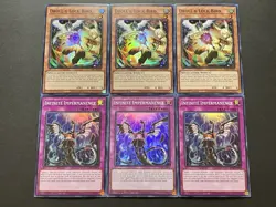 3x Infinite Impermanence + 3x Droll & Lock Bird | Super Rares | YuGiOh! - Image 1