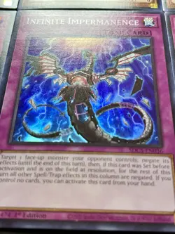 3x Infinite Impermanence + 3x Droll & Lock Bird | Super Rares | YuGiOh! - Image 4