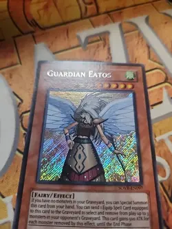 Guardian Eatos SOVR-EN097 Secret Rare Unlimited Edition NM Yugioh - Image 3