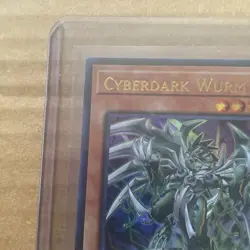 Yugioh! Cyberdark Wurm - ALIN-EN027 - Quarter Century Secret Rare - 1st Edition - Image 2