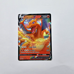 Charizard V 019/189 Holo Full Art 2020 Pokemon TCG Card Darkness Ablaze NM - Image 2