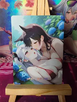 2 Hot Girls | CP-01 PFOS | Sexy Waifu Card - Image 1