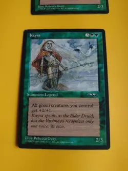 Kaysa. Summon Legend. MTG card. Old Vintage. Alliances. 1996 - Image 2