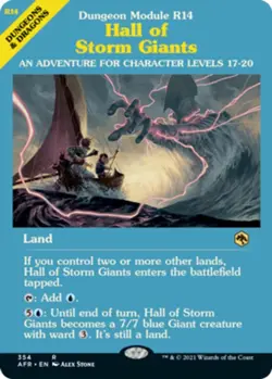 FOIL - Hall of Storm Giants (Dungeon Module) - Adventures in the Forgotten Real - Image 1