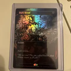MTG Dark Ritual (Rainbow) (2020) | NM Foil | Spider-Man Secret Lair {SLD} - Image 1