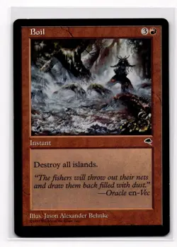 Boil HP Tempest Uncommon English 1997 MTG - Image 1