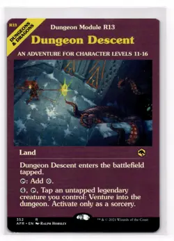 MTG Dungeon Descent - Dungeon Module Adventures in the Forgotten Realms R13 - Image 1