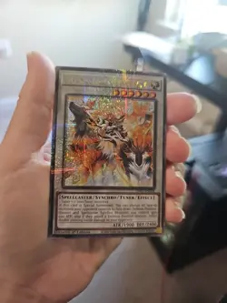 Yu-Gi-Oh TCG Silvera, Wolf Tamer Of The White Forest INFO-EN038 QCSR - Image 1