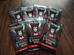 MTG Innistraad Crimson Vow Set Booster, Sealed 12 Card pack - New & Ships Fast - Image 1