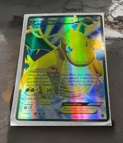 Dragonite EX 108/111 Furious Fists Full Art Ultra Rare Pokemon Card - Image 2