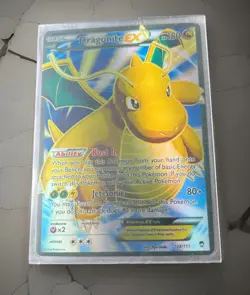 Dragonite EX 108/111 Furious Fists Full Art Ultra Rare Pokemon Card - Image 4