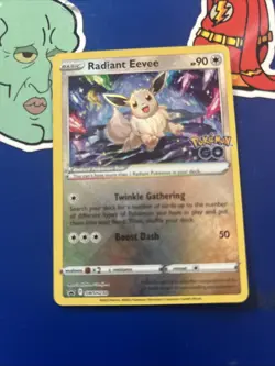 Radiant Eevee SWSH230 SWSH: Sword & Shield Promo Cards Holo - Image 1